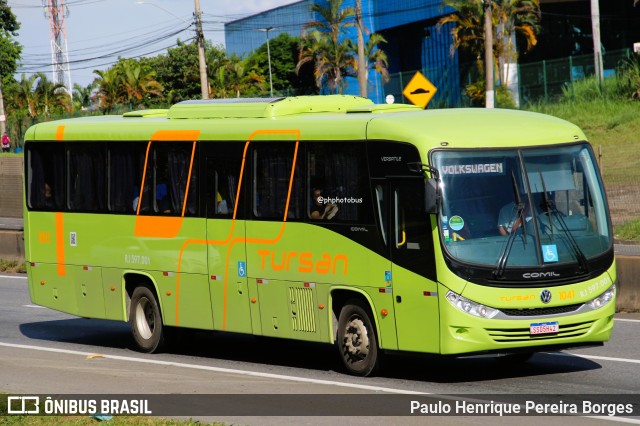 Tursan - Turismo Santo André 1041 na cidade de Resende, Rio de Janeiro, Brasil, por Paulo Henrique Pereira Borges. Número da foto: #12861928.