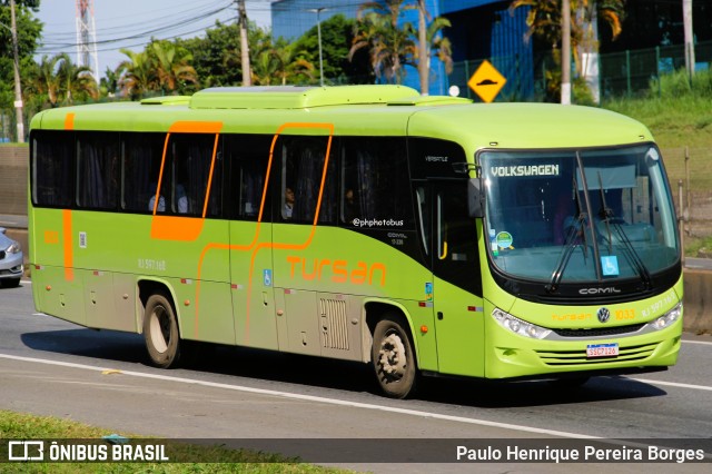 Tursan - Turismo Santo André 1033 na cidade de Resende, Rio de Janeiro, Brasil, por Paulo Henrique Pereira Borges. Número da foto: #12861921.