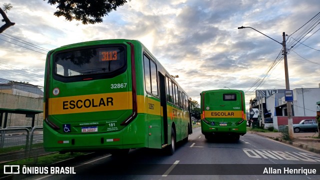 Transportes Capellini 32867 na cidade de Paulínia, São Paulo, Brasil, por Allan Henrique. Número da foto: #12862191.