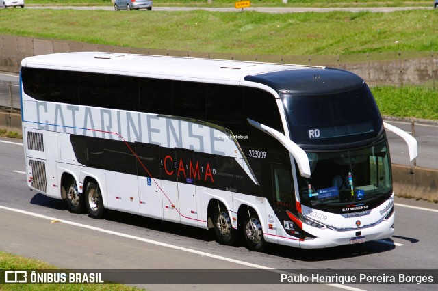 Auto Viação Catarinense 323009 na cidade de Resende, Rio de Janeiro, Brasil, por Paulo Henrique Pereira Borges. Número da foto: #12861740.