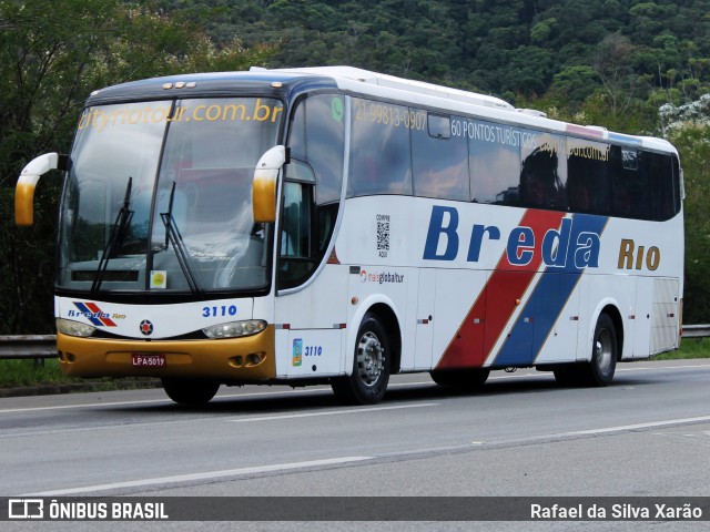 Breda Rio 3110 na cidade de Petrópolis, Rio de Janeiro, Brasil, por Rafael da Silva Xarão. Número da foto: #12862499.