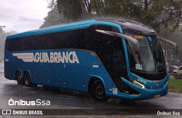 Viação Águia Branca 33140 na cidade de Salvador, Bahia, Brasil, por Ônibus Ssa. Número da foto: #12861097.