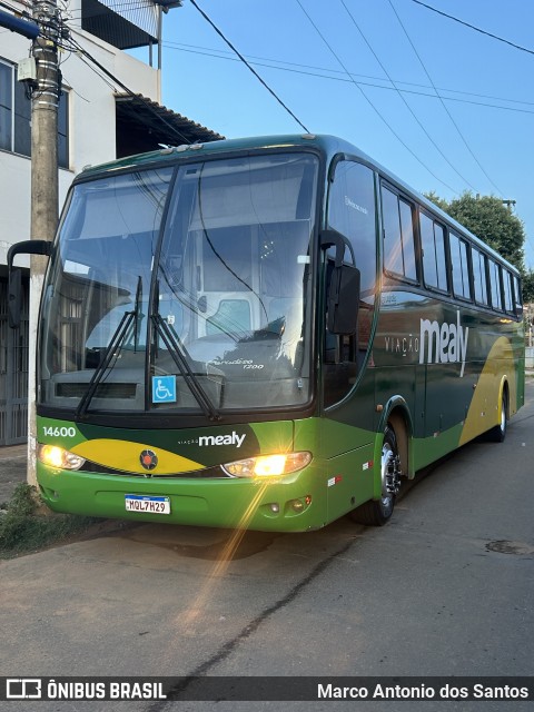 Mealy Turismo 14600 na cidade de Tarumirim, Minas Gerais, Brasil, por Marco Antonio dos Santos. Número da foto: #12861224.