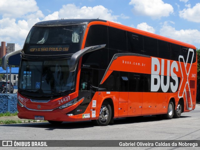 Bus X 24427 na cidade de São Paulo, São Paulo, Brasil, por Gabriel Oliveira Caldas da Nobrega. Número da foto: #12860978.