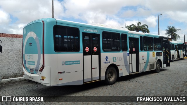 Auto Viação São José 12410 na cidade de Fortaleza, Ceará, Brasil, por FRANCISCO WALLACE. Número da foto: #12862243.