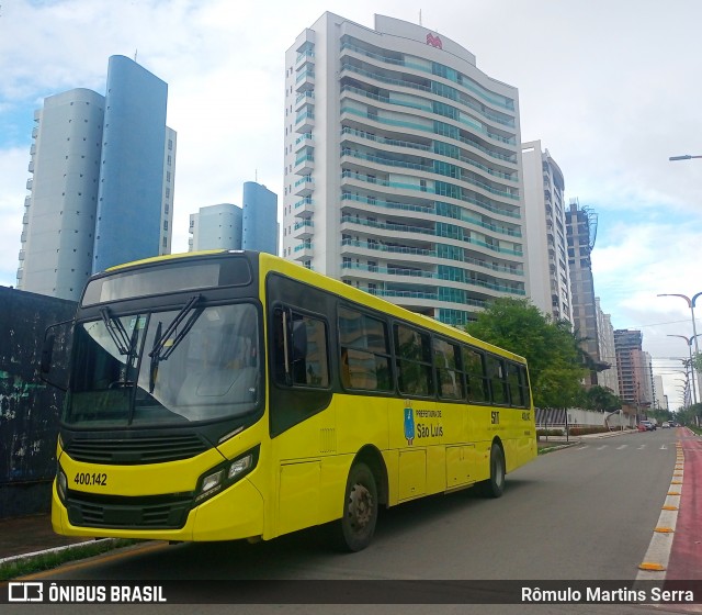 Viação Primor 400.142 na cidade de São Luís, Maranhão, Brasil, por Rômulo Martins Serra. Número da foto: #12861214.