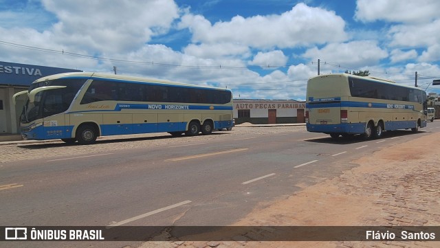 Viação Novo Horizonte 1029911 na cidade de Barra da Estiva, Bahia, Brasil, por Flávio  Santos. Número da foto: #12861137.