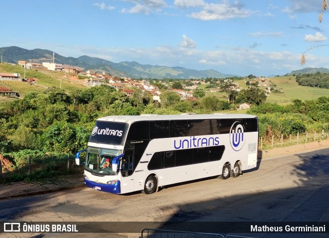 Unitrans Transportes Rodoviários 8E20 na cidade de Santa Rita do Sapucaí, Minas Gerais, Brasil, por Matheus Germiniani. Número da foto: #12862224.
