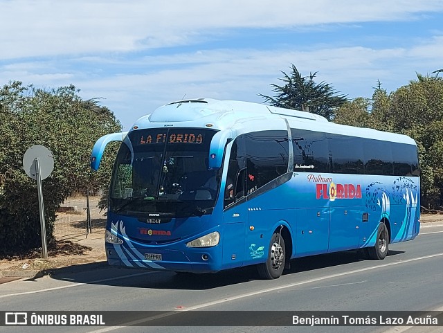 Pullman Florida FHFF97 na cidade de El Tabo, San Antonio, Valparaíso, Chile, por Benjamín Tomás Lazo Acuña. Número da foto: #12860744.