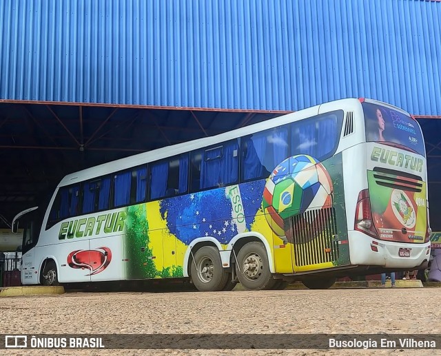 Eucatur - Empresa União Cascavel de Transportes e Turismo 4914 na cidade de Vilhena, Rondônia, Brasil, por Busologia Em Vilhena. Número da foto: #12861040.