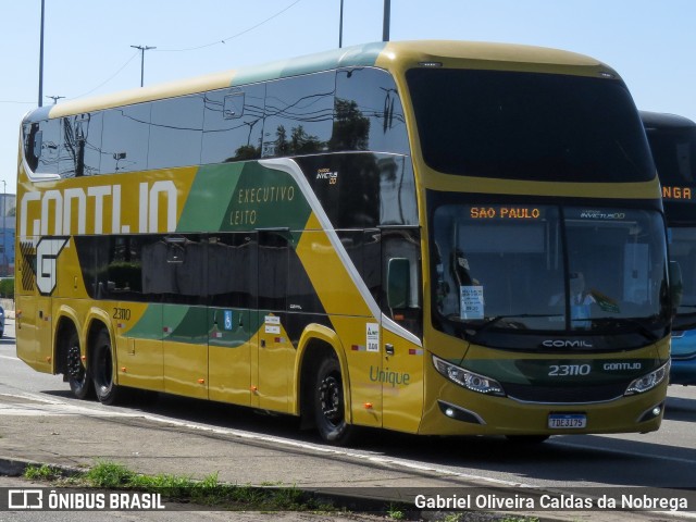 Empresa Gontijo de Transportes 23110 na cidade de São Paulo, São Paulo, Brasil, por Gabriel Oliveira Caldas da Nobrega. Número da foto: #12862816.