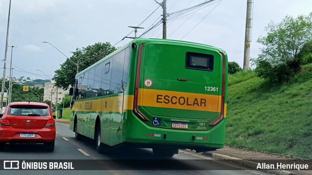Transportes Capellini 12361 na cidade de Paulínia, São Paulo, Brasil, por Allan Henrique. Número da foto: #12862182.