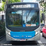 Viação Grajaú S.A. 6 1452 na cidade de São Paulo, São Paulo, Brasil, por Michel Nowacki. Número da foto: #:id.