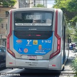 Viação Grajaú S.A. 6 1452 na cidade de São Paulo, São Paulo, Brasil, por Michel Nowacki. Número da foto: #:id.