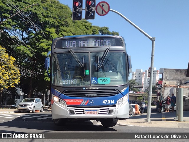 ATT - Alto Tietê Transportes 47.014 na cidade de São Paulo, São Paulo, Brasil, por Rafael Lopes de Oliveira. Número da foto: #12865038.