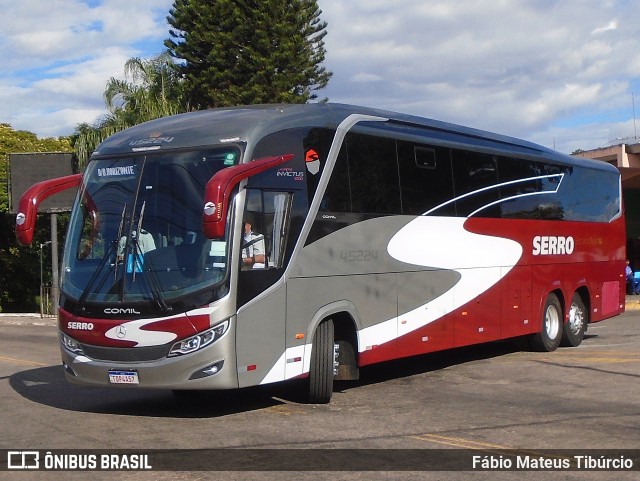 Viação Serro 45224 na cidade de Três Corações, Minas Gerais, Brasil, por Fábio Mateus Tibúrcio. Número da foto: #12864950.