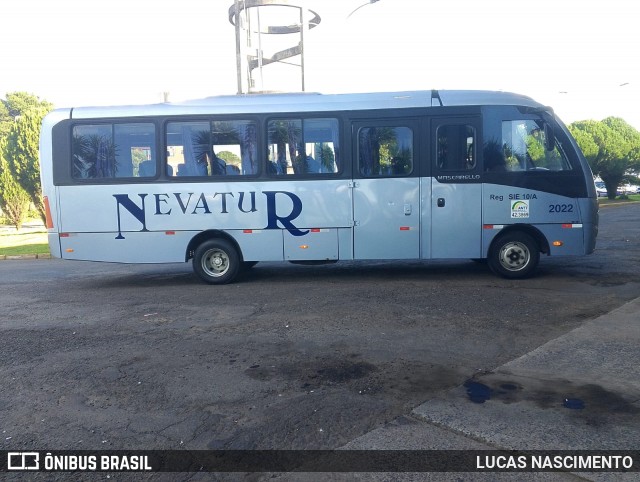 Nevatur Transportes e Turismo 2022 na cidade de Lages, Santa Catarina, Brasil, por LUCAS NASCIMENTO. Número da foto: #12865535.