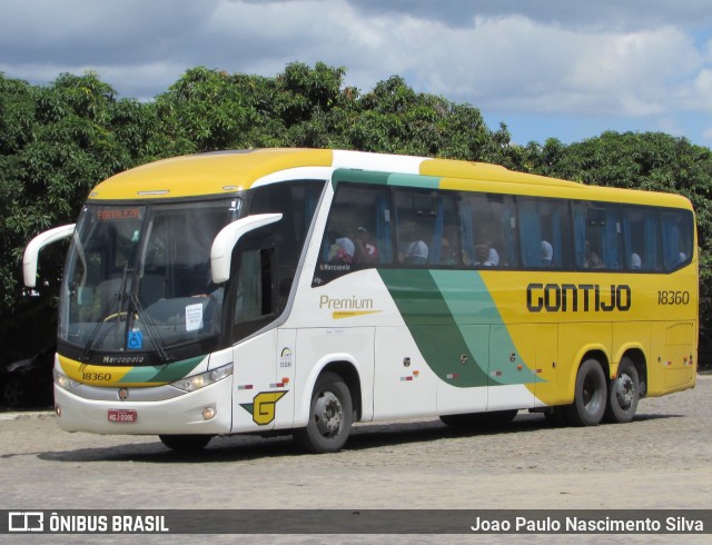 Empresa Gontijo de Transportes 18360 na cidade de Vitória da Conquista, Bahia, Brasil, por Joao Paulo Nascimento Silva. Número da foto: #12865318.