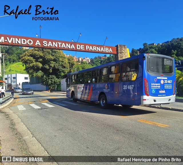 Auto Viação Urubupungá 20.467 na cidade de Cajamar, São Paulo, Brasil, por Rafael Henrique de Pinho Brito. Número da foto: #12865701.