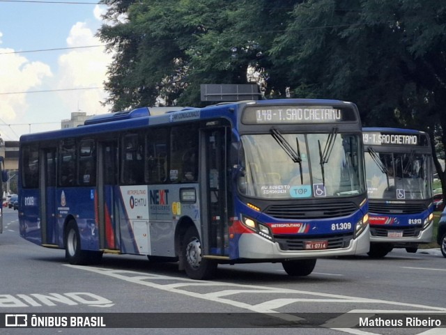 Next Mobilidade - ABC Sistema de Transporte 81.309 na cidade de São Bernardo do Campo, São Paulo, Brasil, por Matheus Ribeiro. Número da foto: #12863637.