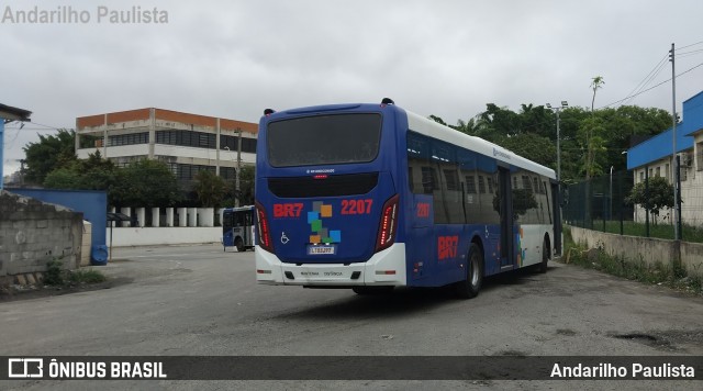 BR7 Mobilidade 2207 na cidade de São Bernardo do Campo, São Paulo, Brasil, por Andarilho Paulista. Número da foto: #12863913.