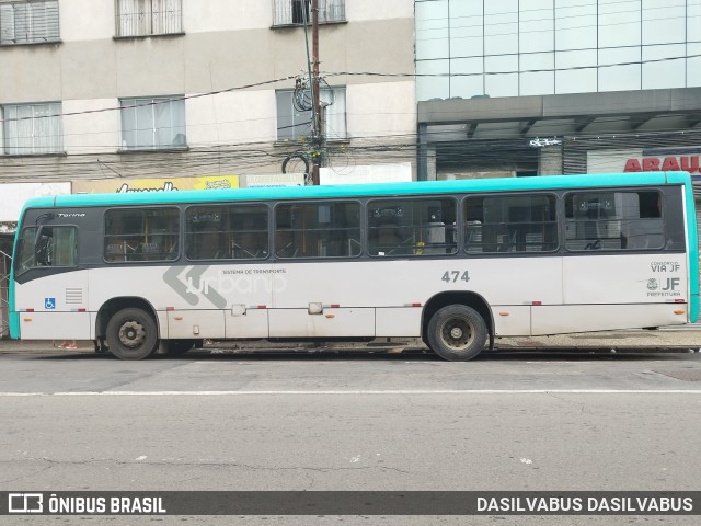 VSFL - Viação São Francisco 474 na cidade de Juiz de Fora, Minas Gerais, Brasil, por DASILVABUS DASILVABUS. Número da foto: #12864071.