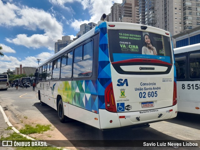 Viação Vaz 02 605 na cidade de Barueri, São Paulo, Brasil, por Savio Luiz Neves Lisboa. Número da foto: #12863783.