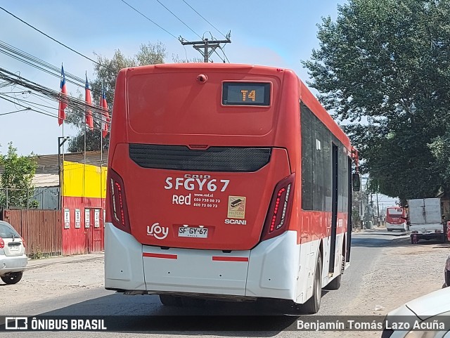 Voy Santiago SFGY67 na cidade de Padre Hurtado, Talagante, Metropolitana de Santiago, Chile, por Benjamín Tomás Lazo Acuña. Número da foto: #12865698.