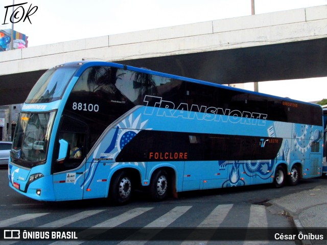 Transnorte - Transporte e Turismo Norte de Minas 88100 na cidade de Belo Horizonte, Minas Gerais, Brasil, por César Ônibus. Número da foto: #12865519.
