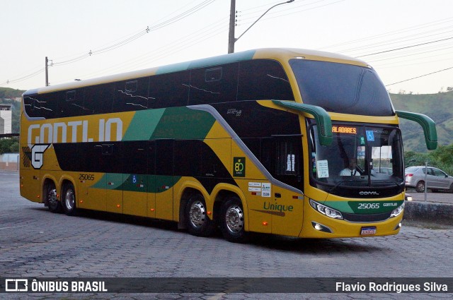 Empresa Gontijo de Transportes 25065 na cidade de Coronel Fabriciano, Minas Gerais, Brasil, por Flavio Rodrigues Silva. Número da foto: #12865249.