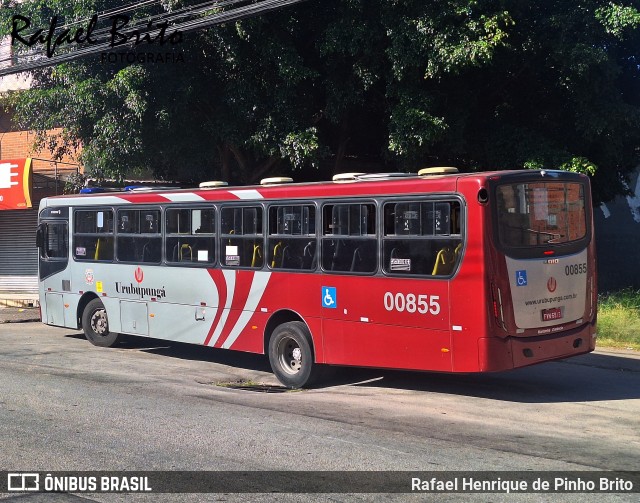 Auto Viação Urubupungá 00855 na cidade de Cajamar, São Paulo, Brasil, por Rafael Henrique de Pinho Brito. Número da foto: #12865705.