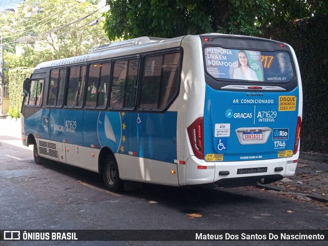 Viação Nossa Senhora das Graças A71629 na cidade de Rio de Janeiro, Rio de Janeiro, Brasil, por Mateus Dos Santos Do Nascimento. Número da foto: #12863704.
