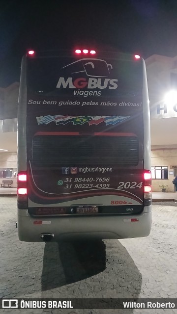MG Bus Viagens 2024 na cidade de Governador Valadares, Minas Gerais, Brasil, por Wilton Roberto. Número da foto: #12865995.