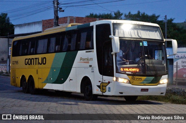 Empresa Gontijo de Transportes 12795 na cidade de Coronel Fabriciano, Minas Gerais, Brasil, por Flavio Rodrigues Silva. Número da foto: #12865234.
