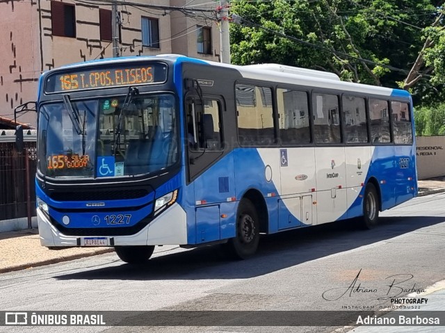 VB Transportes e Turismo 1227 na cidade de Campinas, São Paulo, Brasil, por Adriano Barbosa. Número da foto: #12863907.