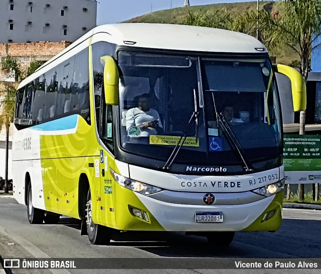Costa Verde Transportes RJ 217.052 na cidade de Aparecida, São Paulo, Brasil, por Vicente de Paulo Alves. Número da foto: #12863556.