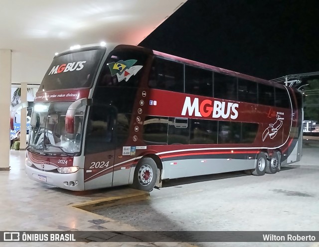 MG Bus Viagens 2024 na cidade de Governador Valadares, Minas Gerais, Brasil, por Wilton Roberto. Número da foto: #12865989.