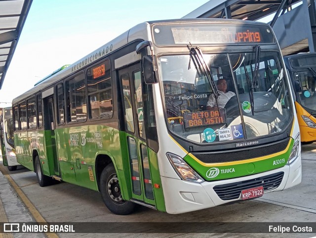 Tijuquinha - Auto Viação Tijuca A50019 na cidade de Rio de Janeiro, Rio de Janeiro, Brasil, por Felipe Costa. Número da foto: #12864300.