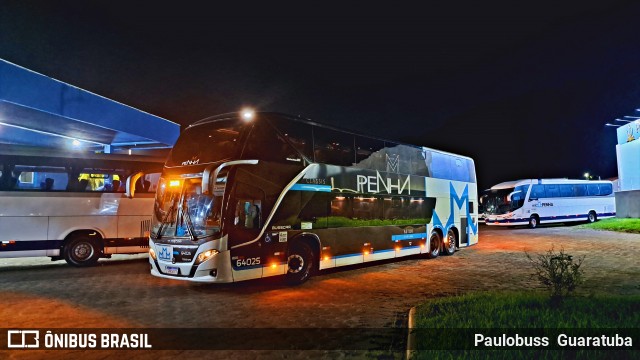 Empresa de Ônibus Nossa Senhora da Penha 64025 na cidade de Guaratuba, Paraná, Brasil, por Paulobuss  Guaratuba. Número da foto: #12864394.