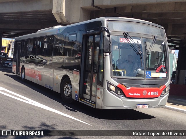Express Transportes Urbanos Ltda 4 8446 na cidade de São Paulo, São Paulo, Brasil, por Rafael Lopes de Oliveira. Número da foto: #12865099.