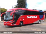 Viação Santa Cruz 38925 na cidade de Três Corações, Minas Gerais, Brasil, por Fábio Mateus Tibúrcio. Número da foto: #12864975.