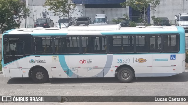 Rota Sol > Vega Transporte Urbano 35329 na cidade de Fortaleza, Ceará, Brasil, por Lucas Caetano. Número da foto: #12867819.