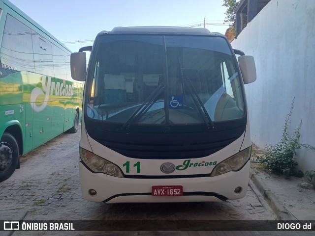 Viação Graciosa 11 na cidade de Pontal do Paraná, Paraná, Brasil, por DIOGO dd. Número da foto: #12868445.