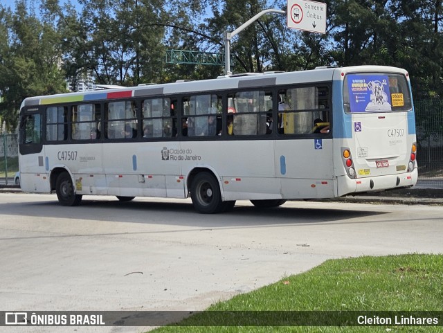 Viação Redentor C47507 na cidade de Rio de Janeiro, Rio de Janeiro, Brasil, por Cleiton Linhares. Número da foto: #12866612.