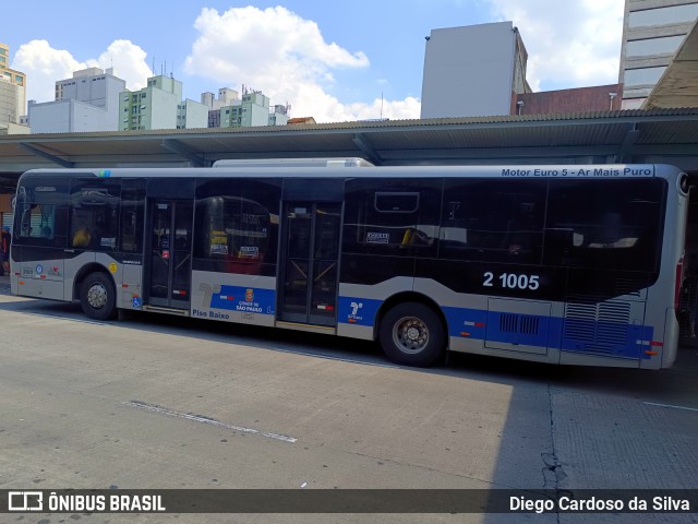 Sambaíba Transportes Urbanos 2 1005 na cidade de São Paulo, São Paulo, Brasil, por Diego Cardoso da Silva. Número da foto: #12866233.