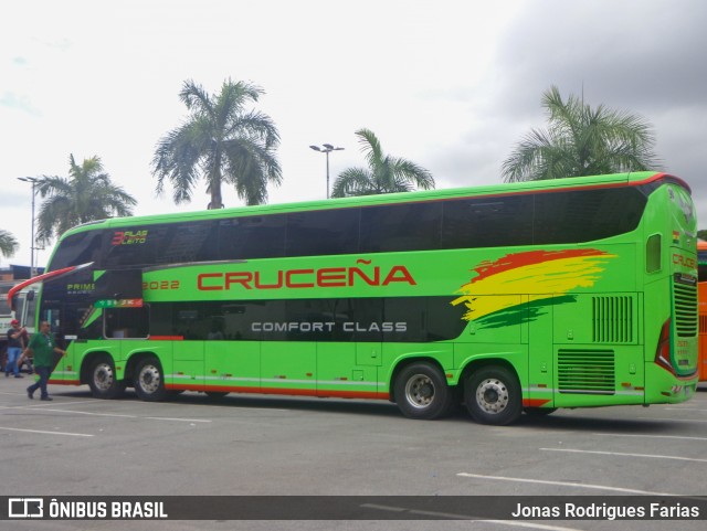 Autobuses Cruceña 2022 na cidade de Barueri, São Paulo, Brasil, por Jonas Rodrigues Farias. Número da foto: #12866921.