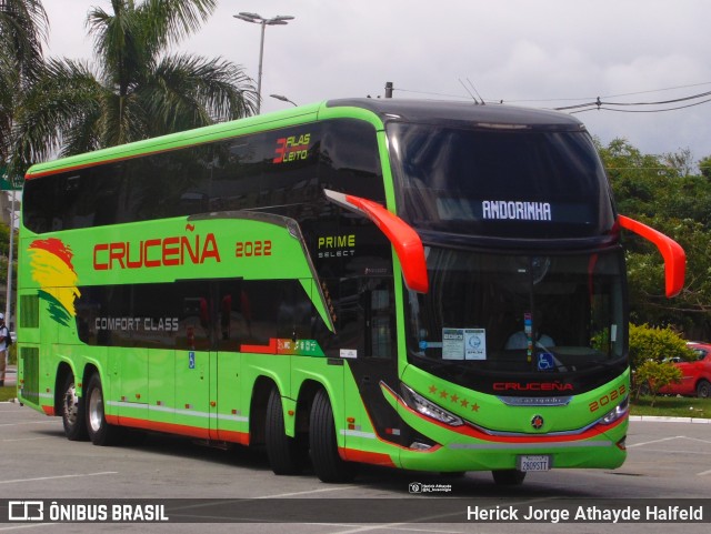 Autobuses Cruceña 2022 na cidade de Barueri, São Paulo, Brasil, por Herick Jorge Athayde Halfeld. Número da foto: #12868500.