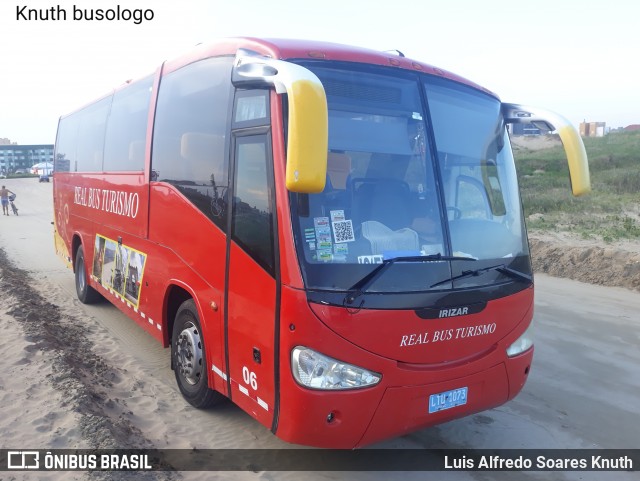 Real Bus Turismo 06 na cidade de Rio Grande, Rio Grande do Sul, Brasil, por Luis Alfredo Soares Knuth. Número da foto: #12867166.