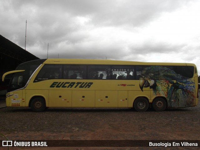 Eucatur - Empresa União Cascavel de Transportes e Turismo 5019 na cidade de Vilhena, Rondônia, Brasil, por Busologia Em Vilhena. Número da foto: #12866552.