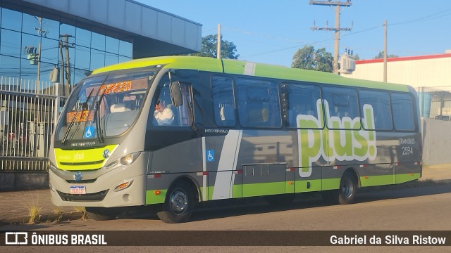 Transbus Cachoeirinha 2594 na cidade de Cachoeirinha, Rio Grande do Sul, Brasil, por Gabriel da Silva Ristow. Número da foto: #12866771.